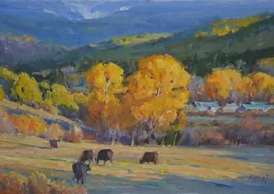 Autumn Pasture by J. Chris Morel