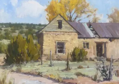 Tecelotito Adobe ©J. Chris Morel, Oil