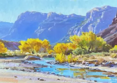 Desert Brilliance, SOLD, ©J. Chris Morel, Oil