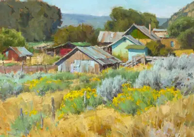 September in the North, ©J. Chris Morel, 16x20, oil